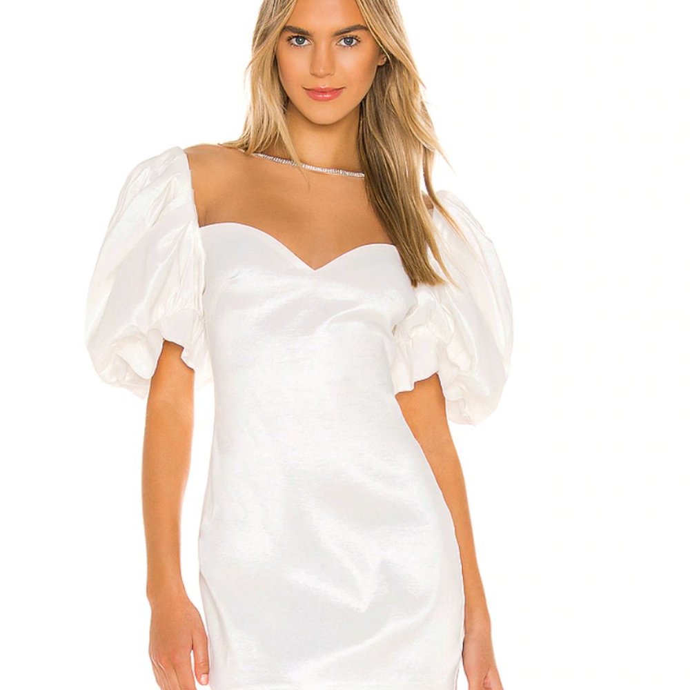 Denija White Mini Dress